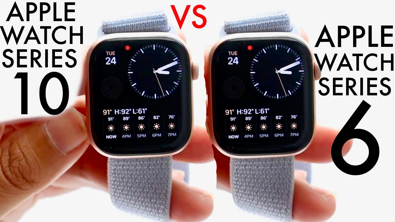 Apple Watch Series 10 против Apple Watch Series 6! (Сравнение) (Обзор)