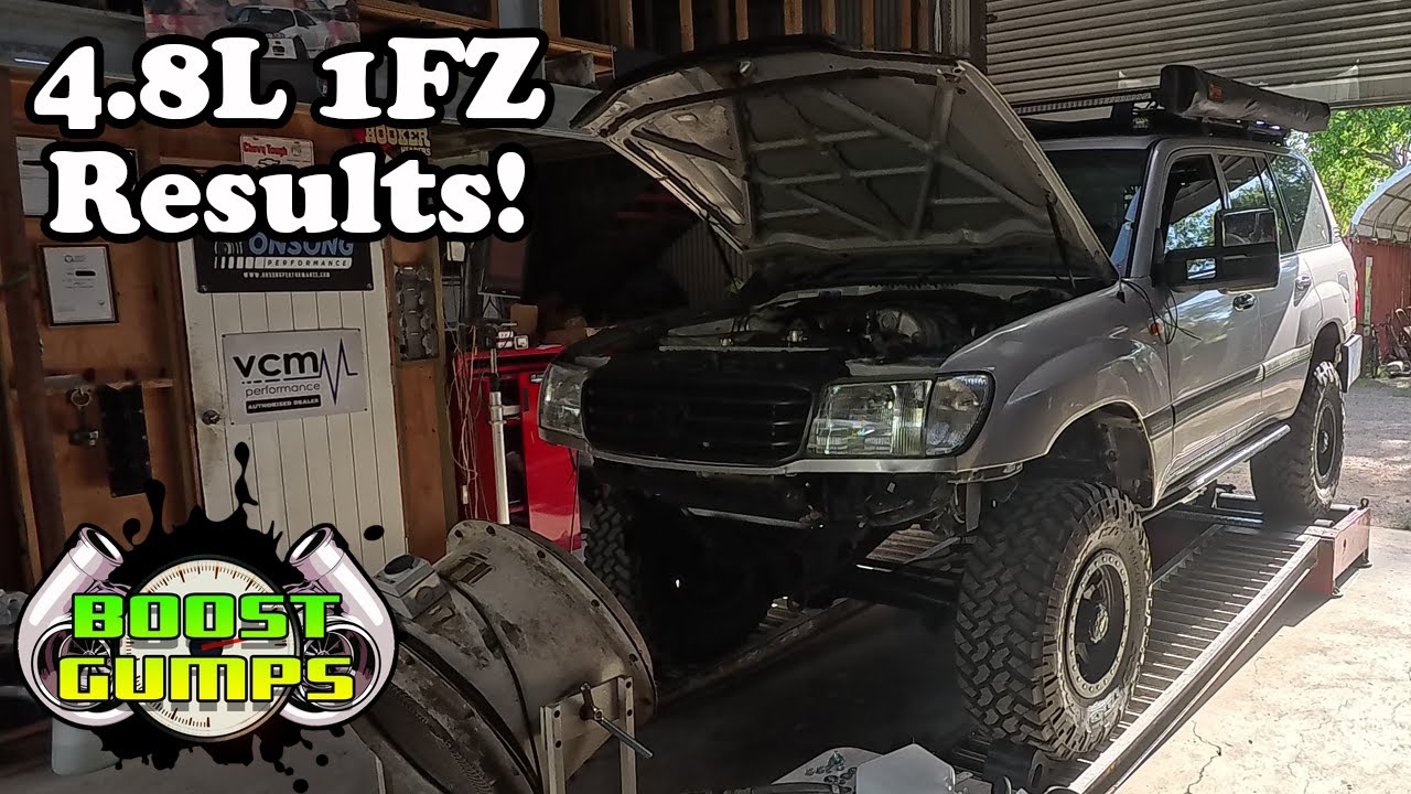 4,8-литровый 1FZ на диностенде! || Сборка FZJ105 Turbo! || Эпизод 5