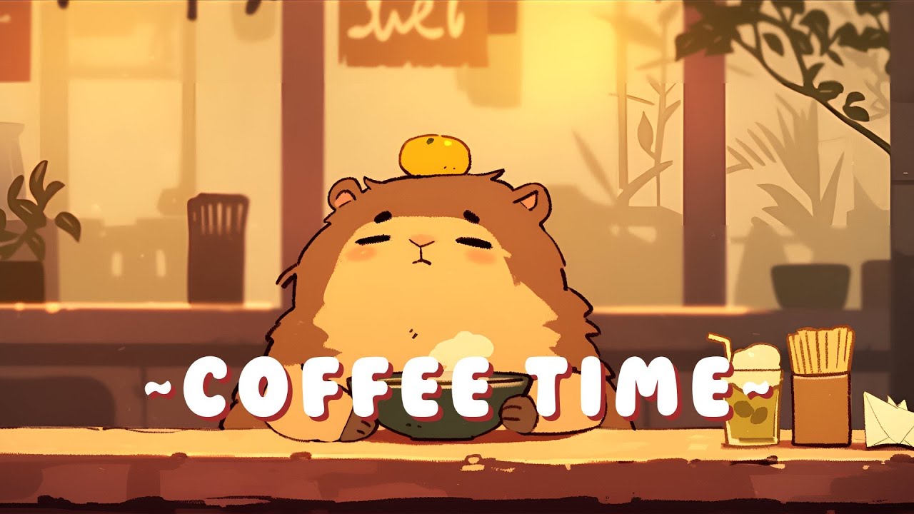 Capybara Chill Radio | Calming Beats & Melodies 🦫 🌿 ☕ | Background Music