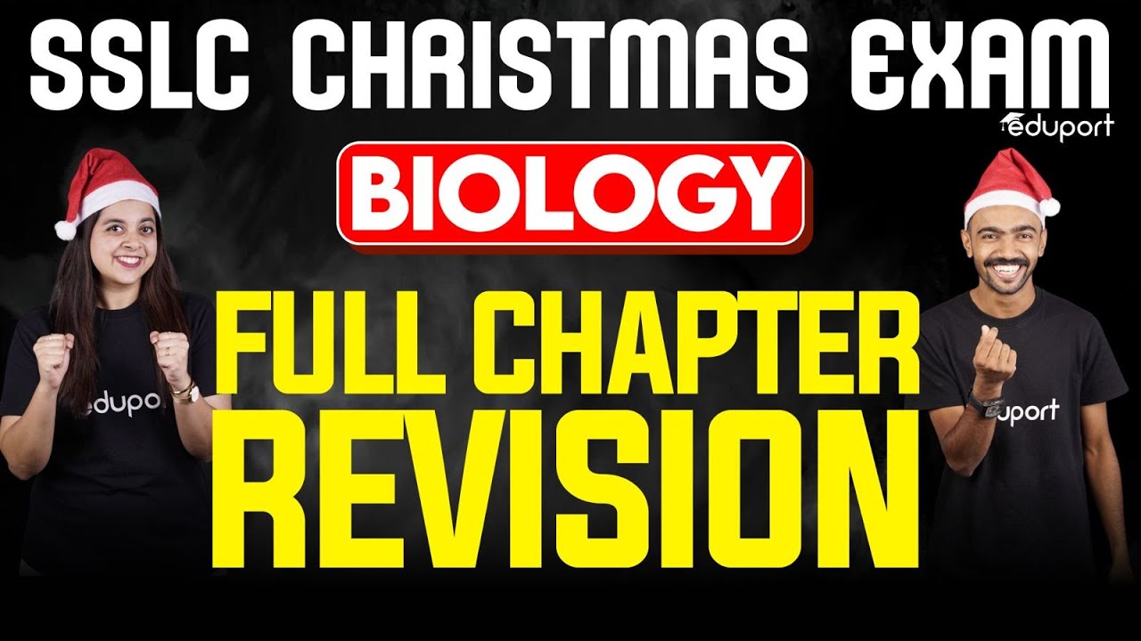 SSLC Christmas Exam Biology | Full Chapter Revision | Eduport