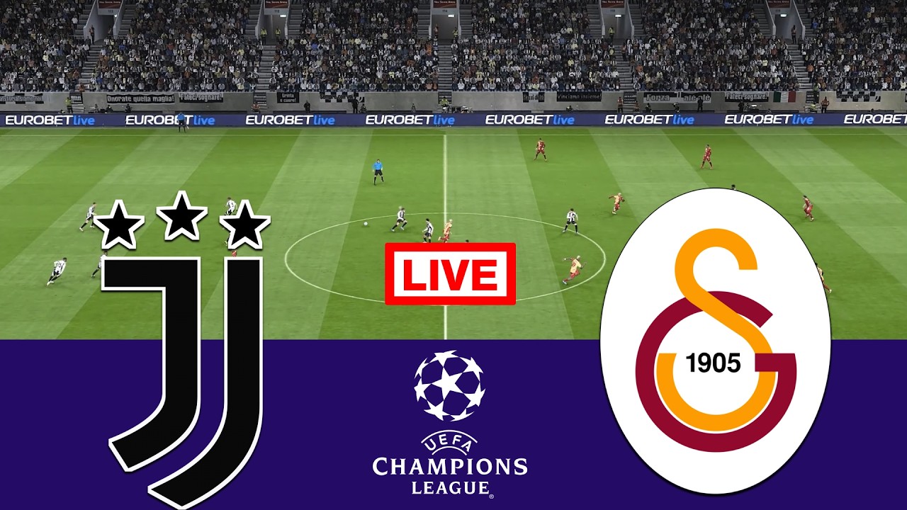 🔴 In Diretta : Juventus vs Galatasaray | Champions League 2025/26 | Streaming completo della partita