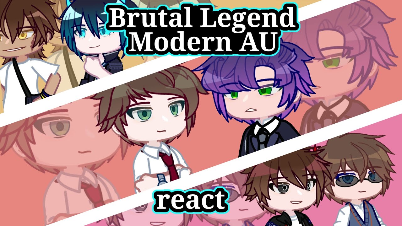 [2x] Brutal Legend Modern AU react | Introduction