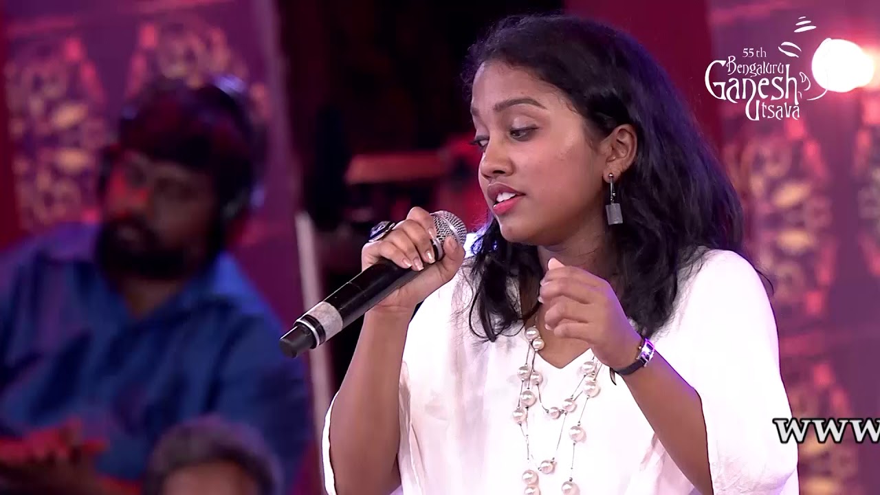 NAMBIDE NINNA NAADADEVATHE | Sandhya Raaga |  Ankita Kundu | 55th Bengaluru Ganesh Utsava 2017