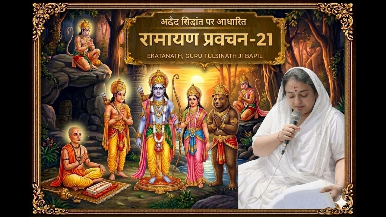 रामायण प्रवचन - 21 : पशु देह से प्रभु प्राप्ति: वानर सेना की भक्ति का रहस्य!