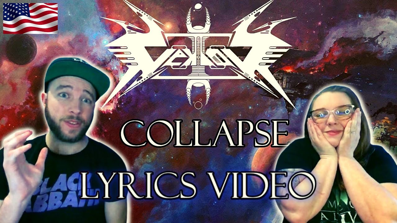 WHAT A BALLAD! | Vektor - Collapse (Lyrics Video) | First Time REACTION 