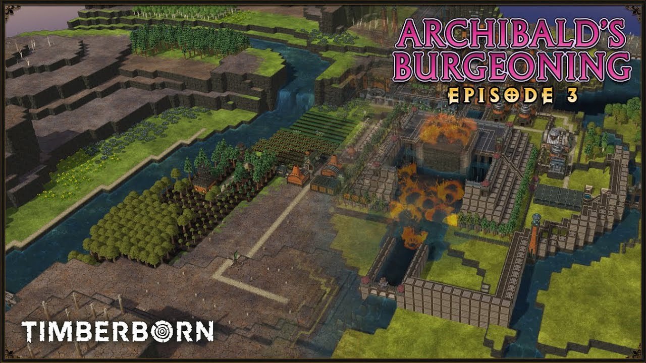 The Bad-news Beaver - Timberborn - Archibald's Burgeoning 03 - Let's Play