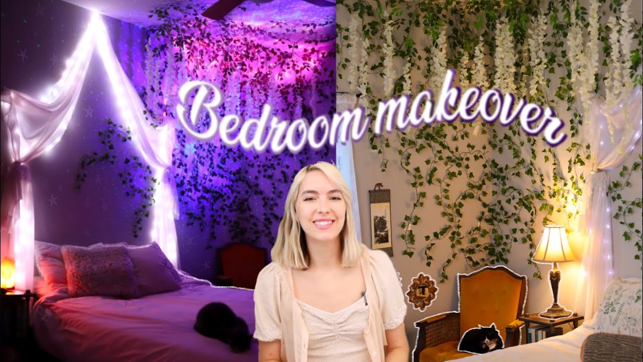WHIMSICAL FOREST Bedroom Makeover! ✨DIY & Budget Friendly