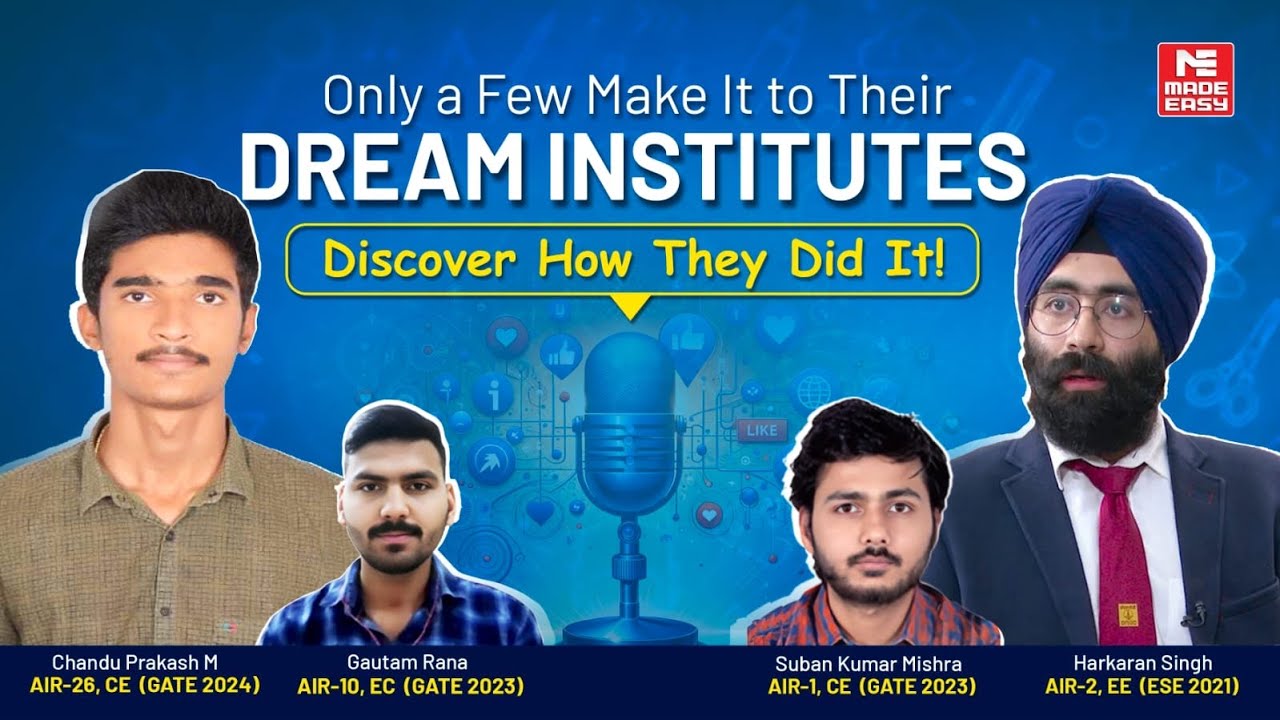 Overcoming Challenges | Toppers' Success Mantra | Inspiring Stories & Strategies | MADE EASY