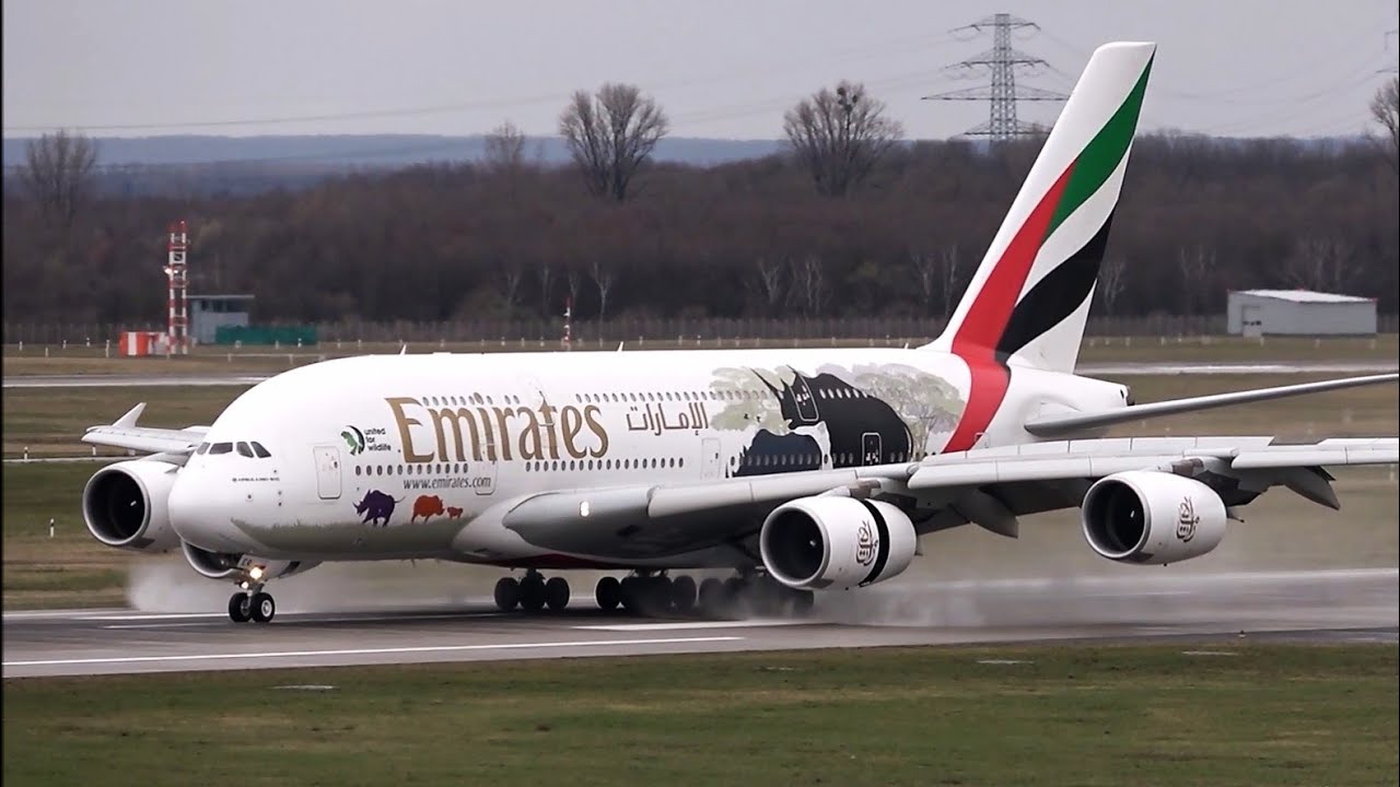Duesseldorf Airport Planespotting 2019  Airbus A330 A340 A380 Boeing 787