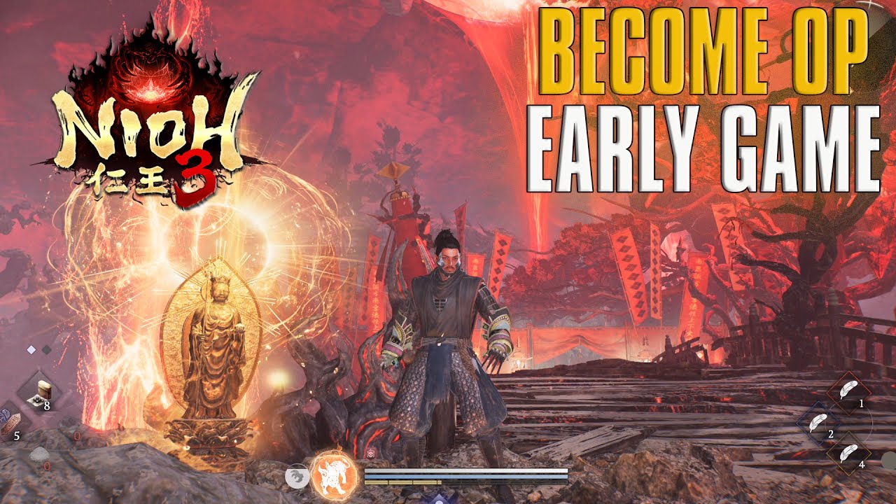 Nioh 3 Best Farming To Become OP Early Game Ultimate Guide!