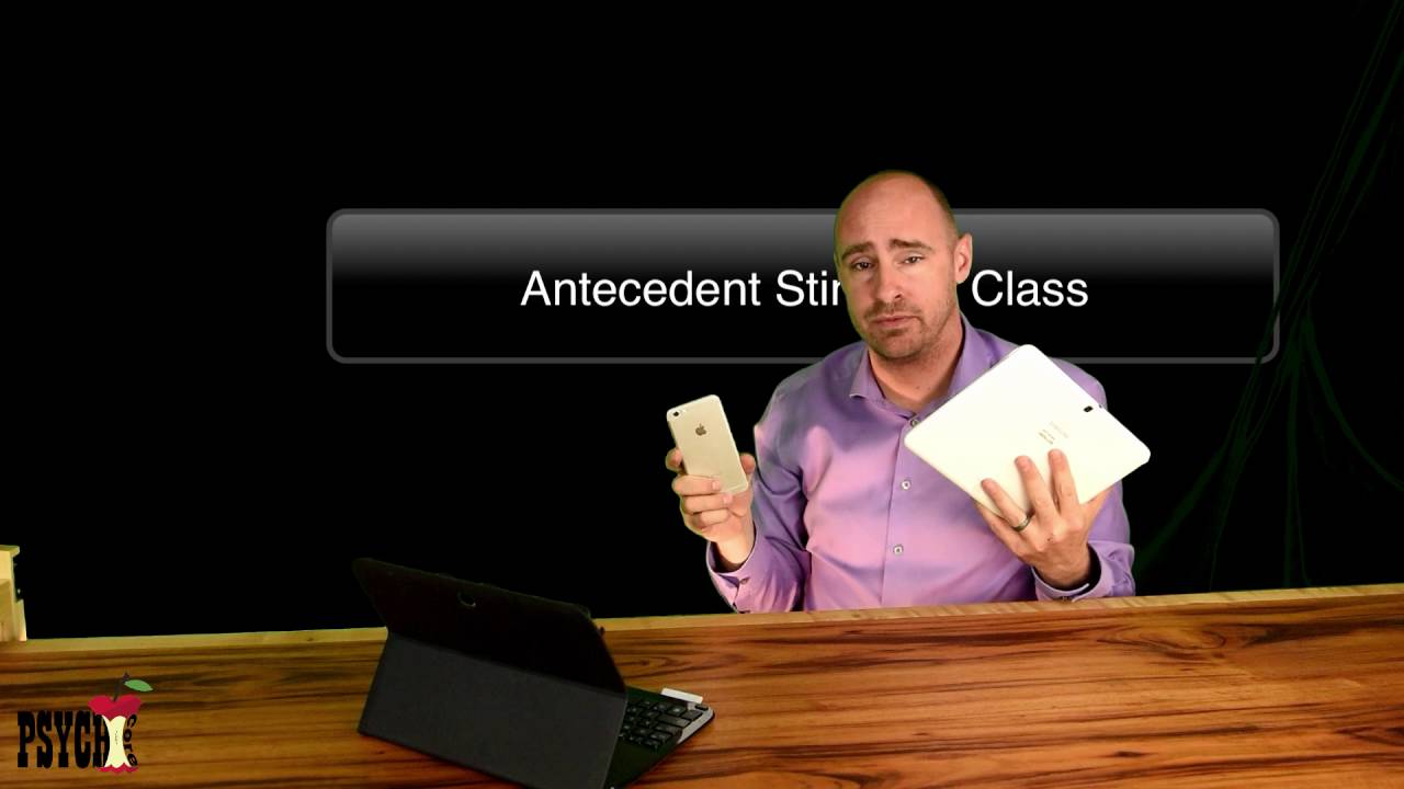 antecedent stimulus class