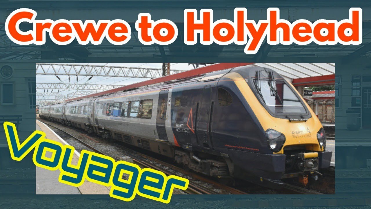 Crewe to Holyhead | FULL JOURNEY | Avanti West Coast 221 Super Voyager (North Wales Coast Line)