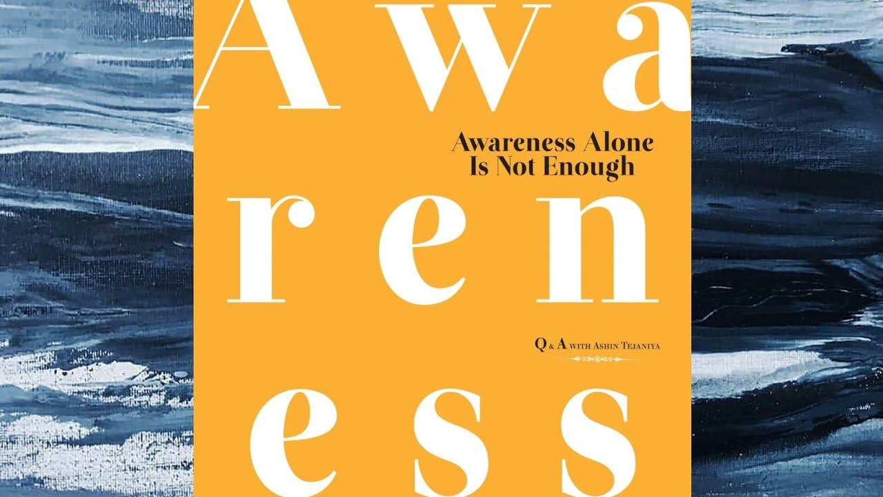 «Awareness Alone Is Not Enough» | Ashin Tejaniya (Audiobook)