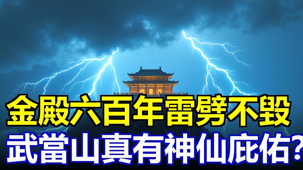 武當金頂驚現“雷神充電寶”！80噸銅殿被閃電狂劈600年，越劈越亮、人站旁邊毫髮無傷…雷不是來毀殿的，是來給神明“自動鍍金+淨化殺毒”的？！#雷火煉殿 #武當山秘術 #古代黑科技 #法拉第籠奇蹟】