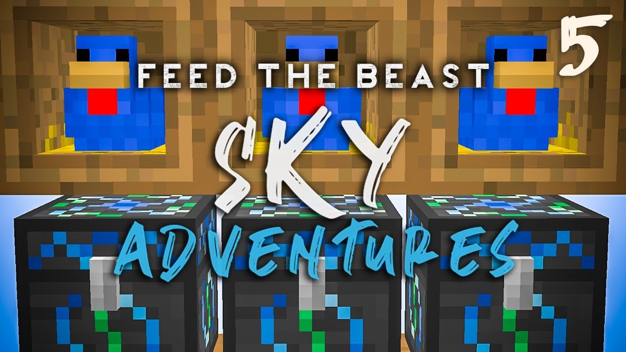 FTB Sky Adventures Ep. 5 Best EMC Early Game Chicken