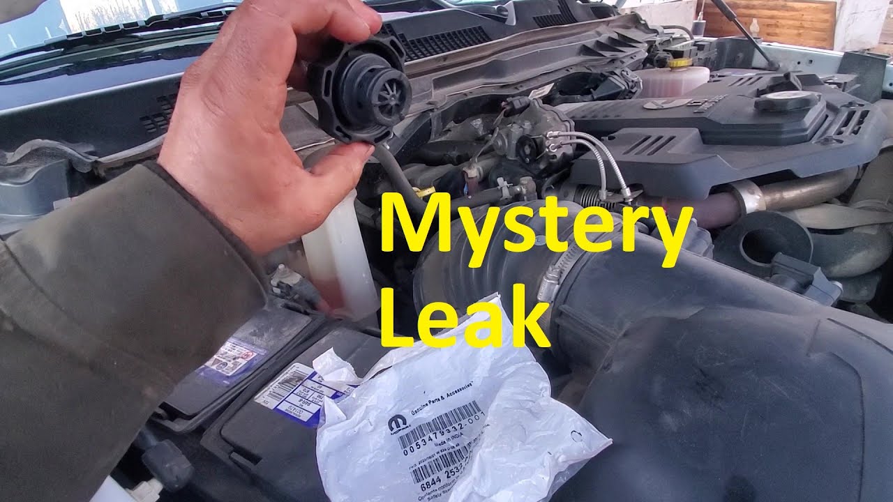 Утечка охлаждающей жидкости Cummins 6.7l