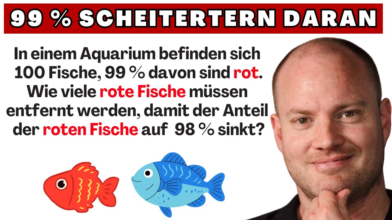 Gehörst du zum Club der 1 %, der die Aufgabe lösen kann?