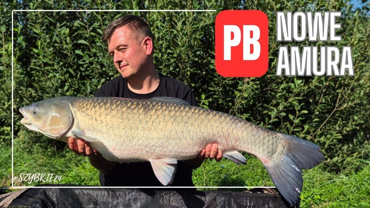 Doba2️⃣4️⃣ na łowisku Mąkolno🐟💥 Amurowe PB #szybkie24