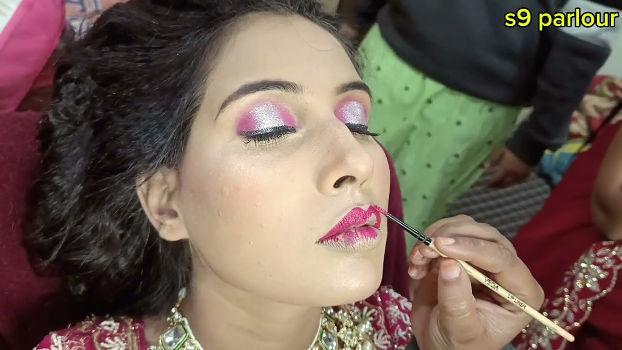 Full bridal face base step by step makeup💄 tutorial.. #makeup#wedding#viralvideo#youtube #eyemakeup