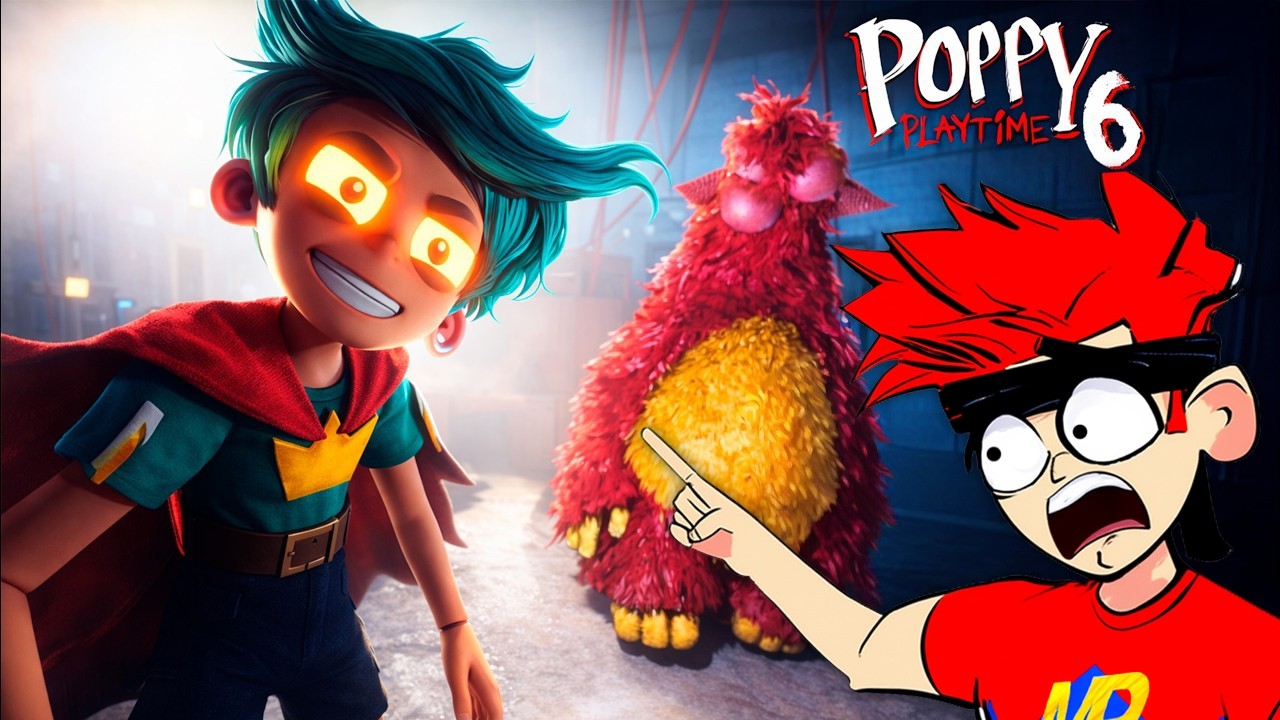 POPPY PLAYTIME ГЛАВА 6: Я ВСТРЕТИЛ СЕКРЕТНОГО БРАТА ЛИЛИ ЛОВБРЕЙДС! (Рори Ловкейп)