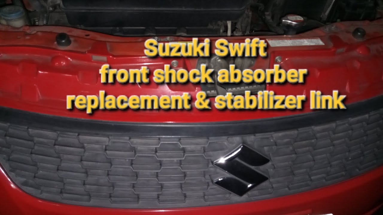 Front shock absorber & stabilizer link Suzuki Swift