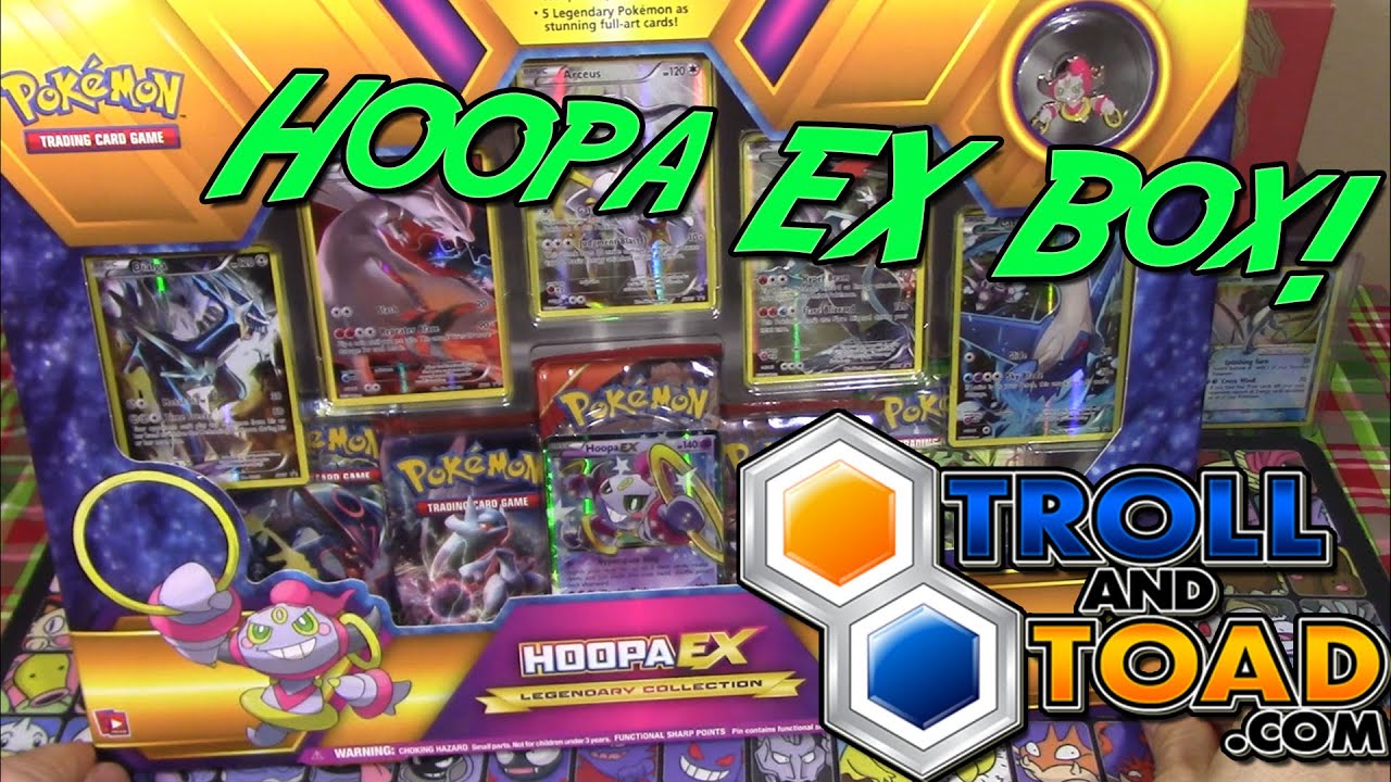 Pokemon Cards - Opening a Hoopa EX Legendary Collection Box!