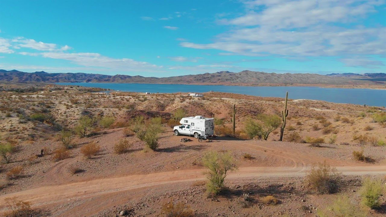 Alamo Lake - Free BLM Desert Boondocking/Lake Side Dispersed Camping - Arizona