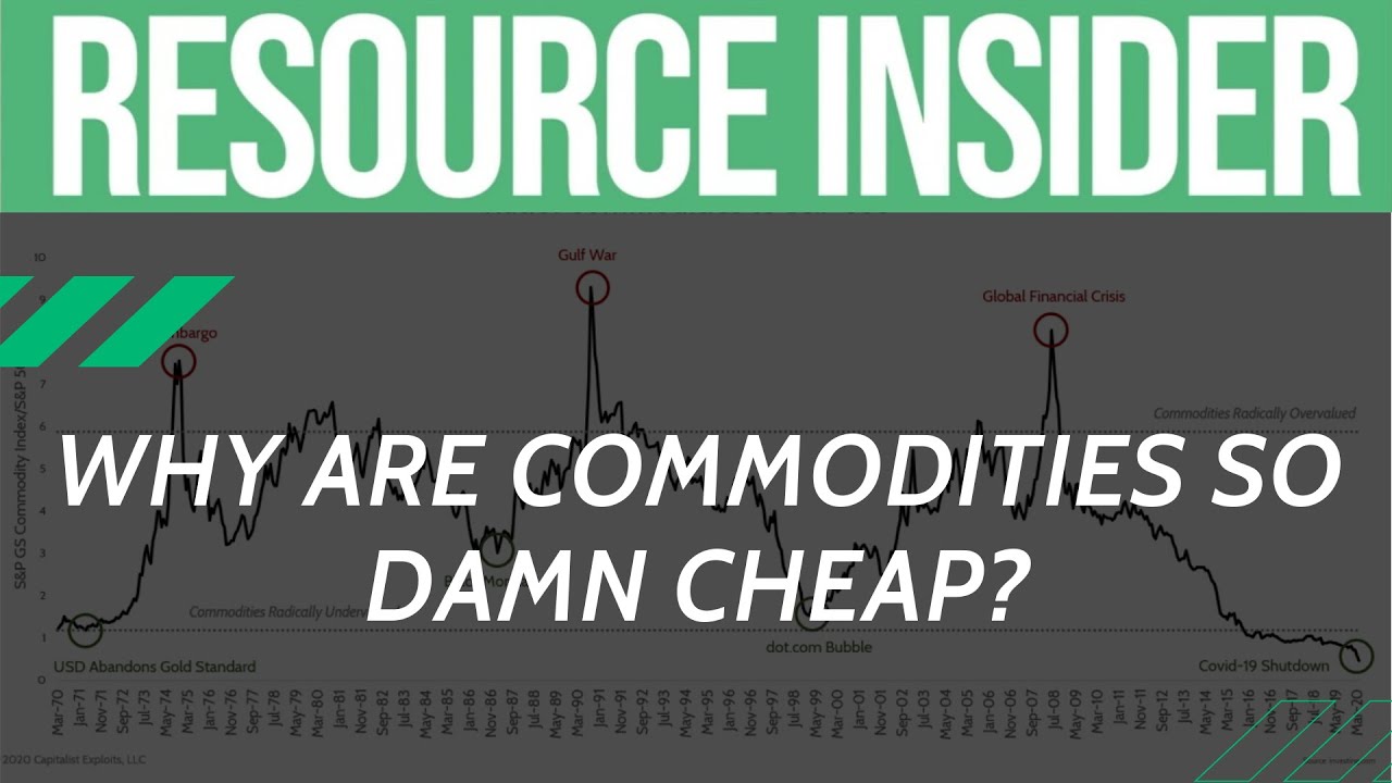 Why Are Commodities So Damn Cheap?
