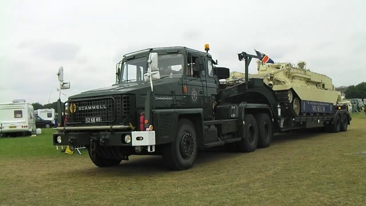 Scammell Commander 26.7 Litre 12-Cyl CV12 TCE Twin Turbo Diesel Tank Transporter Truck