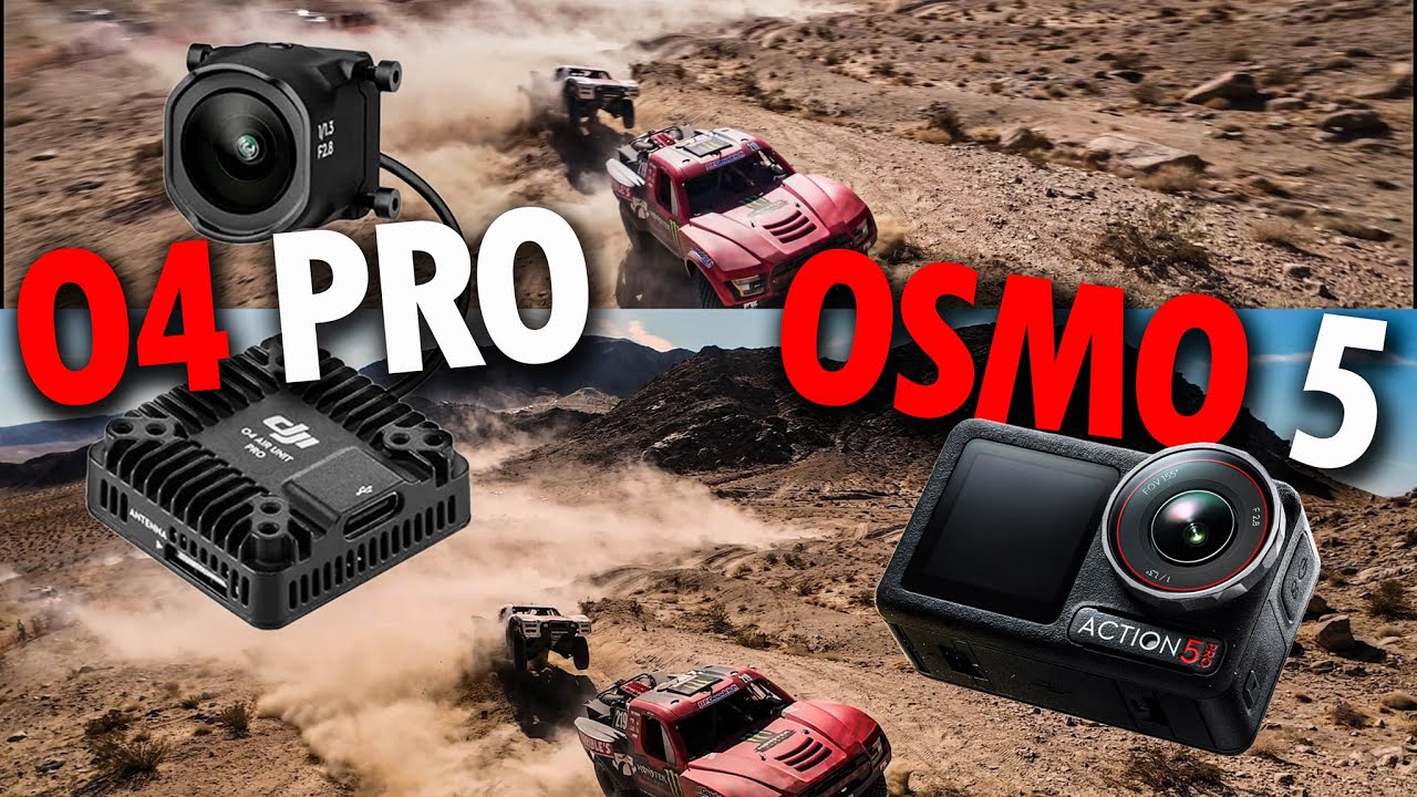 DJI O4 Pro VS Osmo 5 - Can you spot the difference?