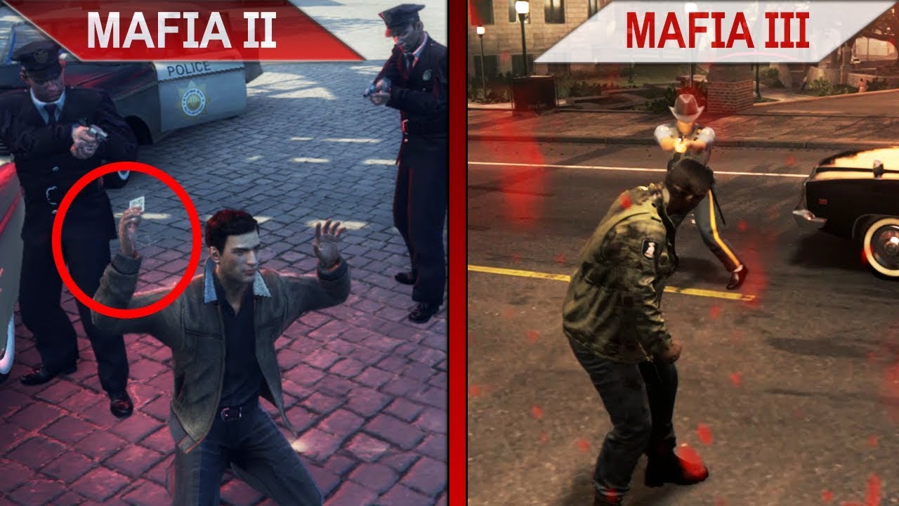 THE BIG MAFIA II vs. MAFIA III SBS COMPARISON | PC | ULTRA