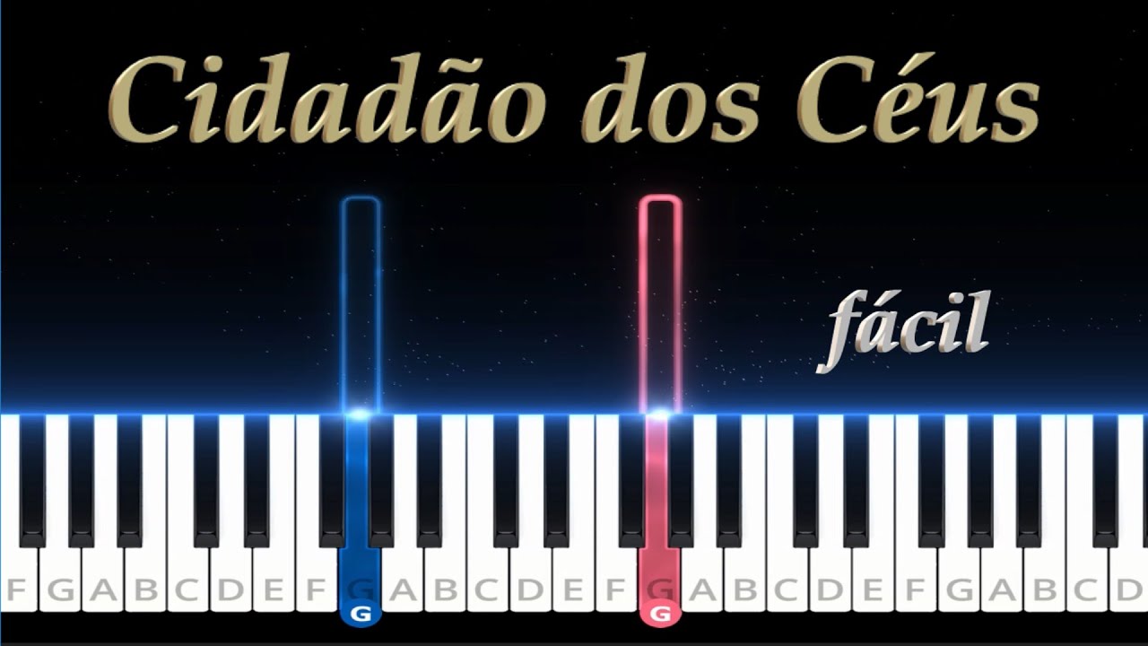CCB n.454 - Cidadão dos Céus - Piano Fácil