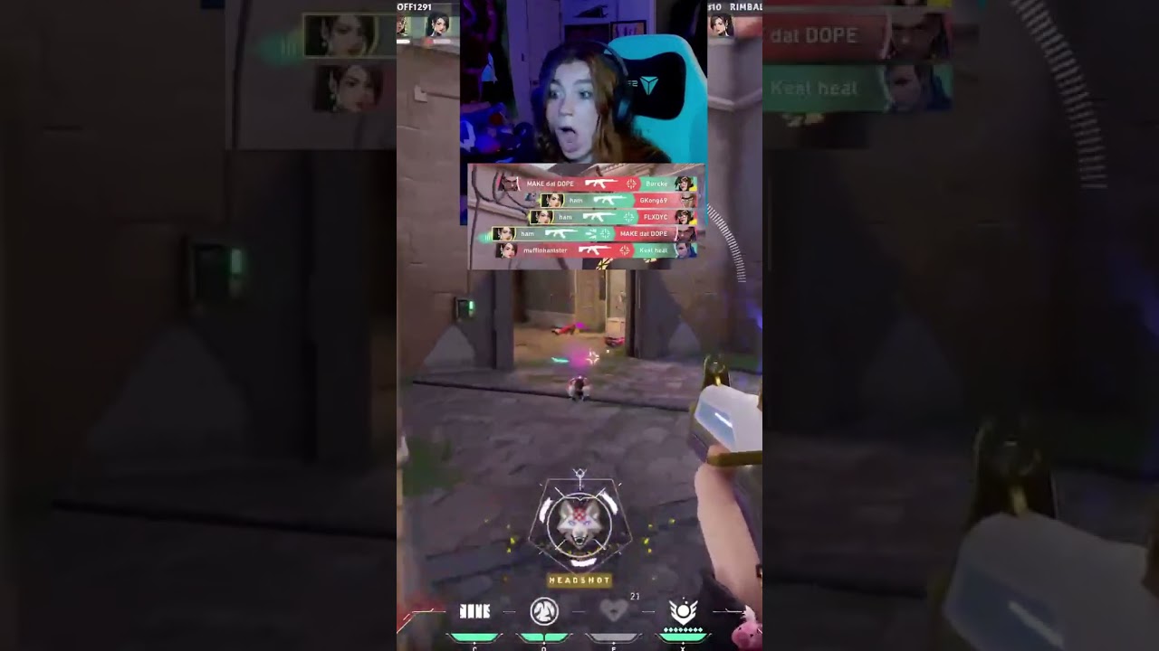 when a bronze player hits a lucky clip