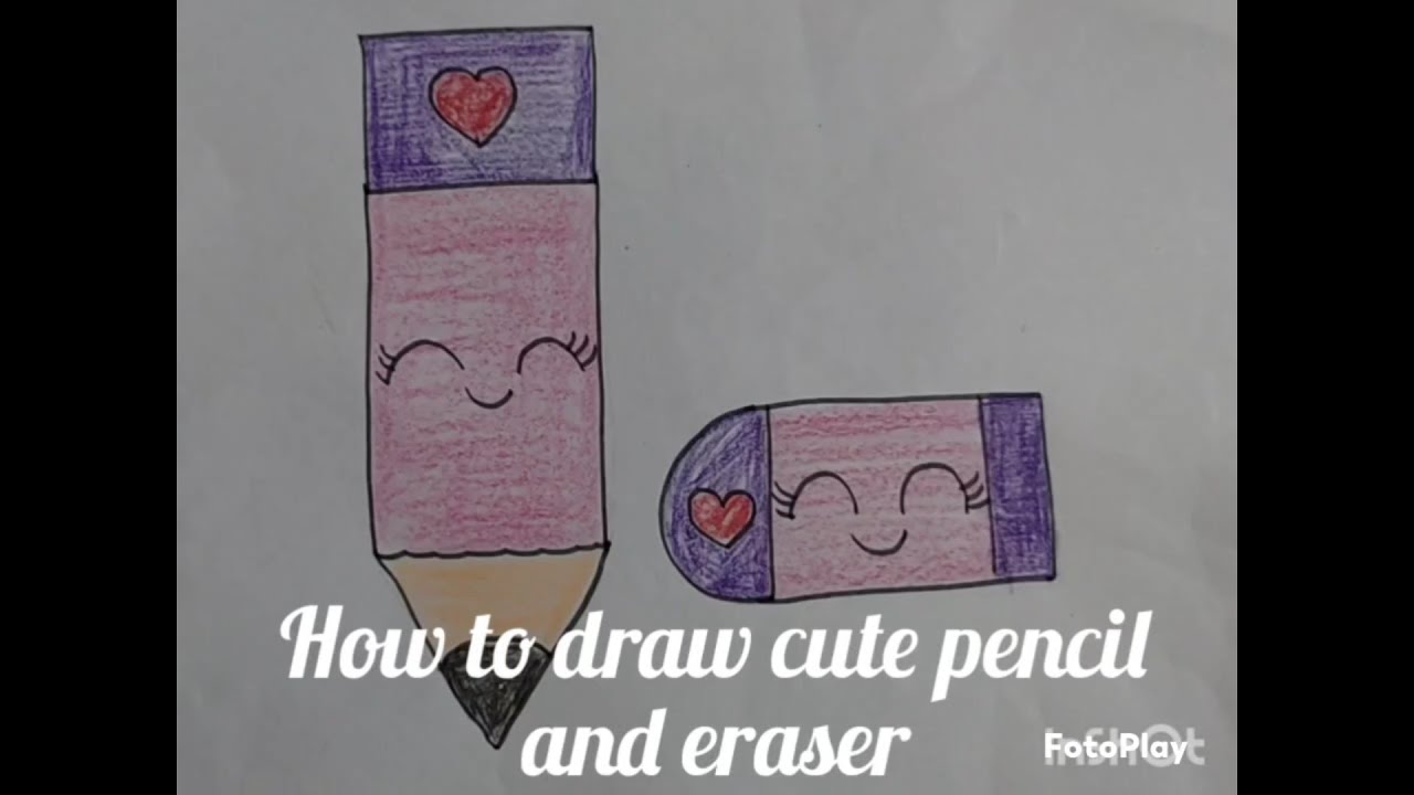 #howtodraw#cute#pencil#eraser#drawing#tutorial#art#easy#simple#video#videos#youtubevideo#ytvideos#yt