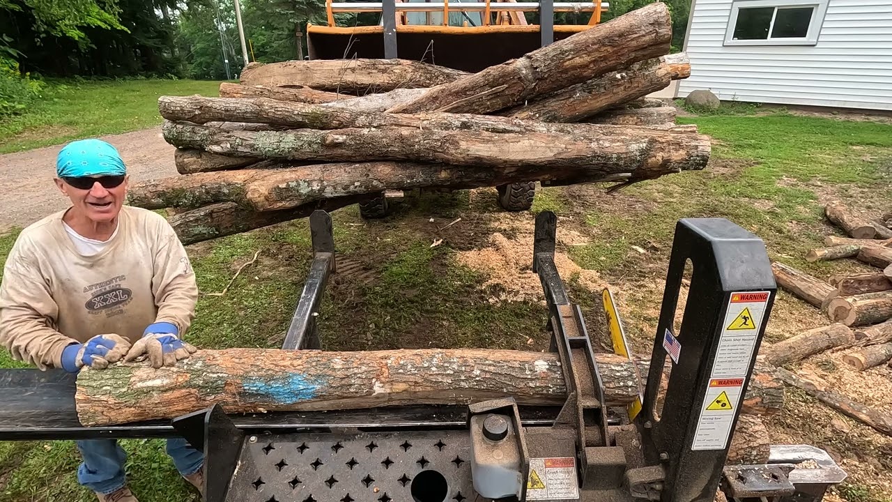 Halverson 140B Skidsteer Firewood Processor