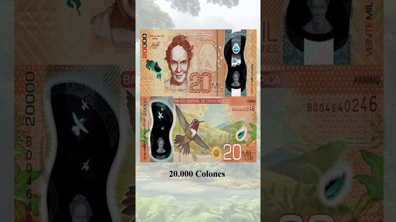Costa Rica - 20000 Colones #collecting #money #notes #banknotes #america #costrtica