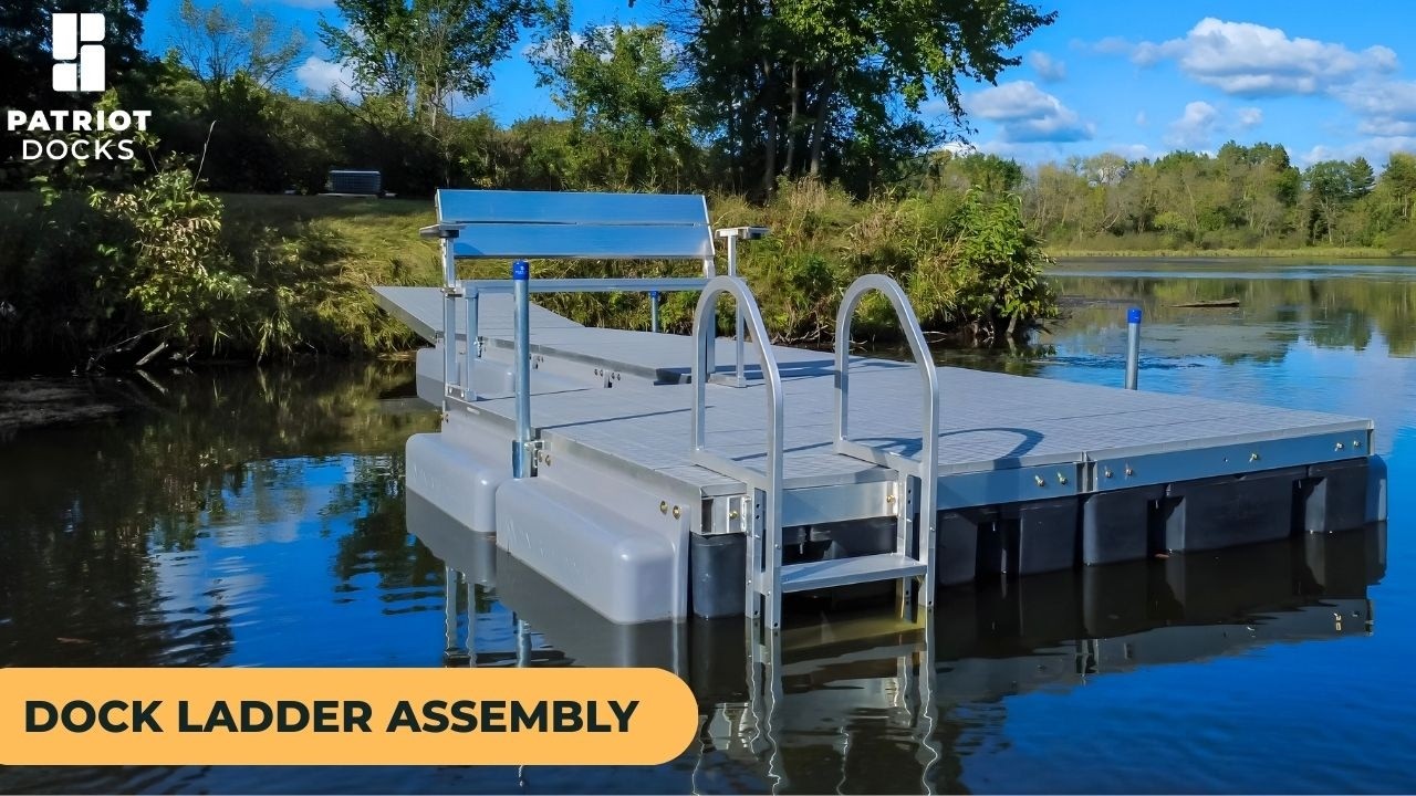 How to Assemble a Dock Ladder | Patriot Docks Aluminum Ladder