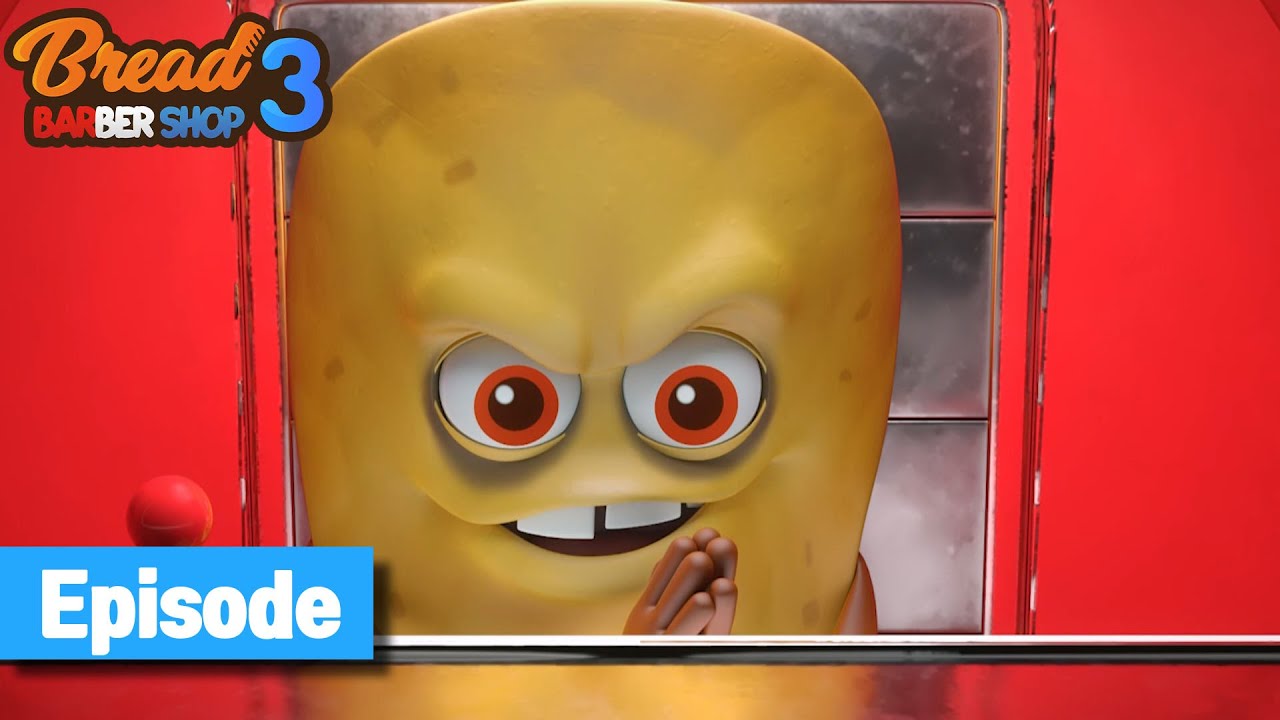 BreadBarbershop3 | ep13 | Time Machine | english/animation/dessert/cartoon