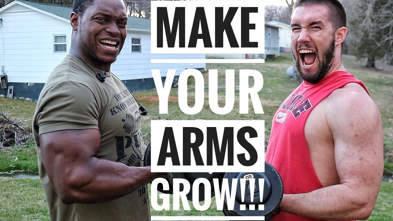 14 Minute Bicep & Tricep Workout For Bigger Arms!!!