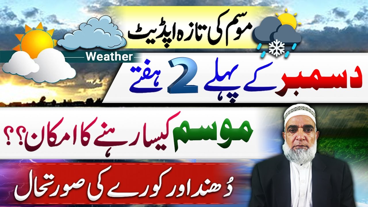 Weather Forecast for 1st two weeks of December 2025 || Crop Reformer