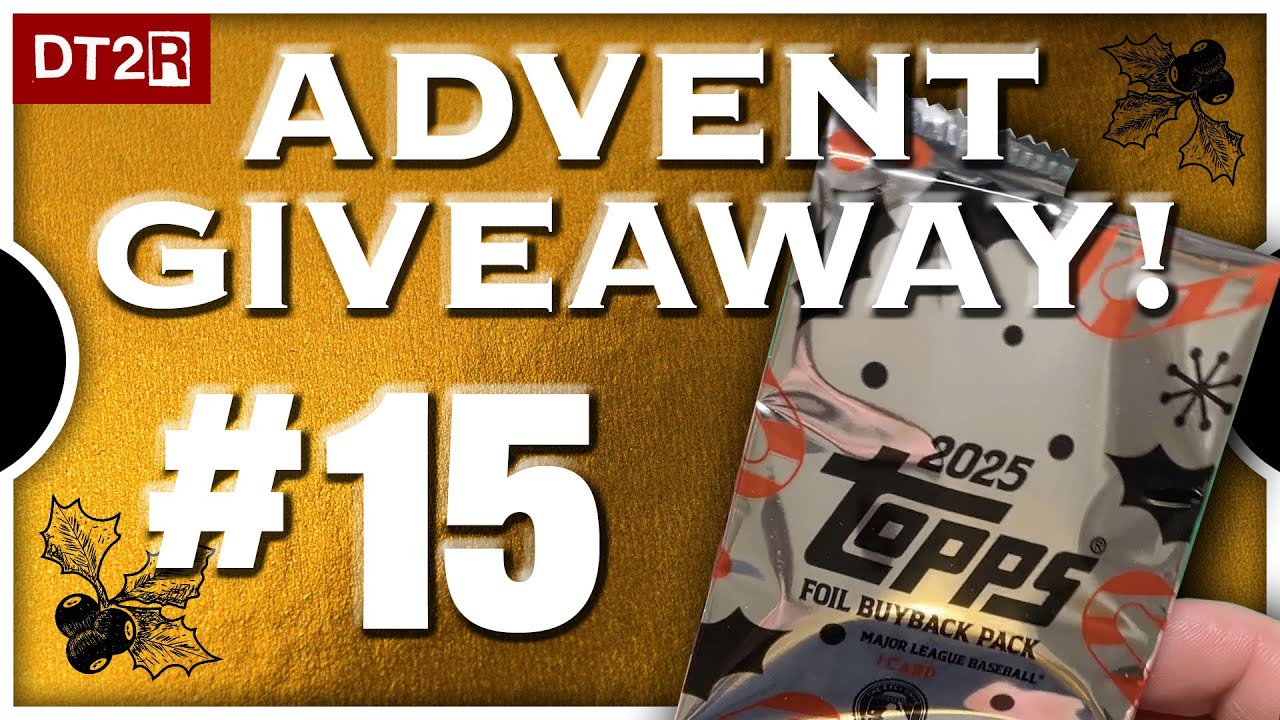 GIVEAWAY DAY 15! 🤘 Advent 2025 — FINAL Holiday Foil Buyback!