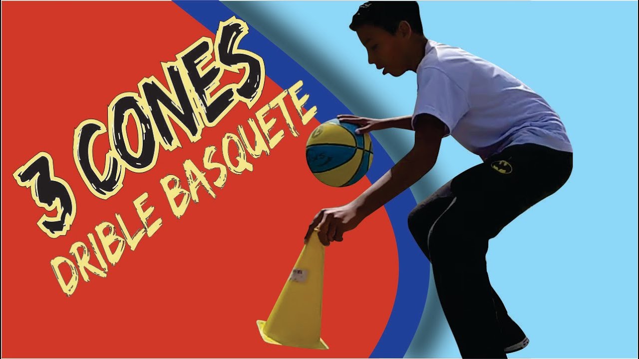 3 Cones - Drible basquete - lúdico
