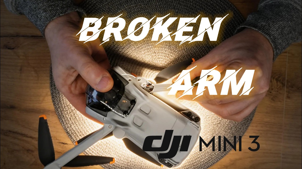 DJI Mini 3 Arm Replacement – Full Disassembly & Motor Wire Soldering (After Crash Repair)