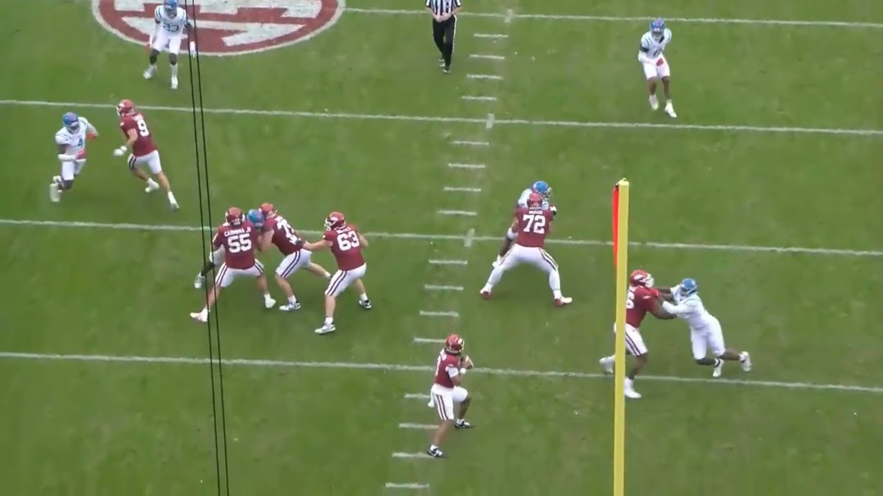 Kam Franklin Sack (Speed Bull Counter) Ole Miss DL