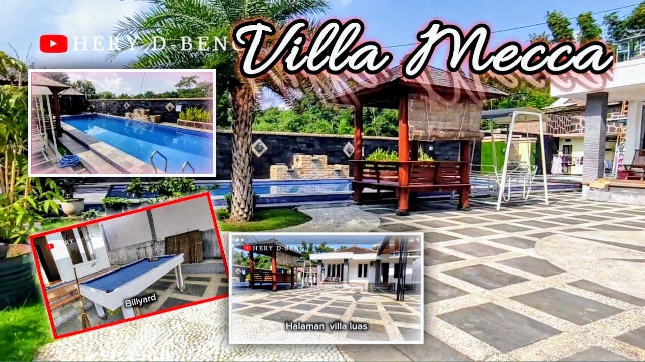 Villa MECCA prigen disewakan, cocok buat acara keluarga