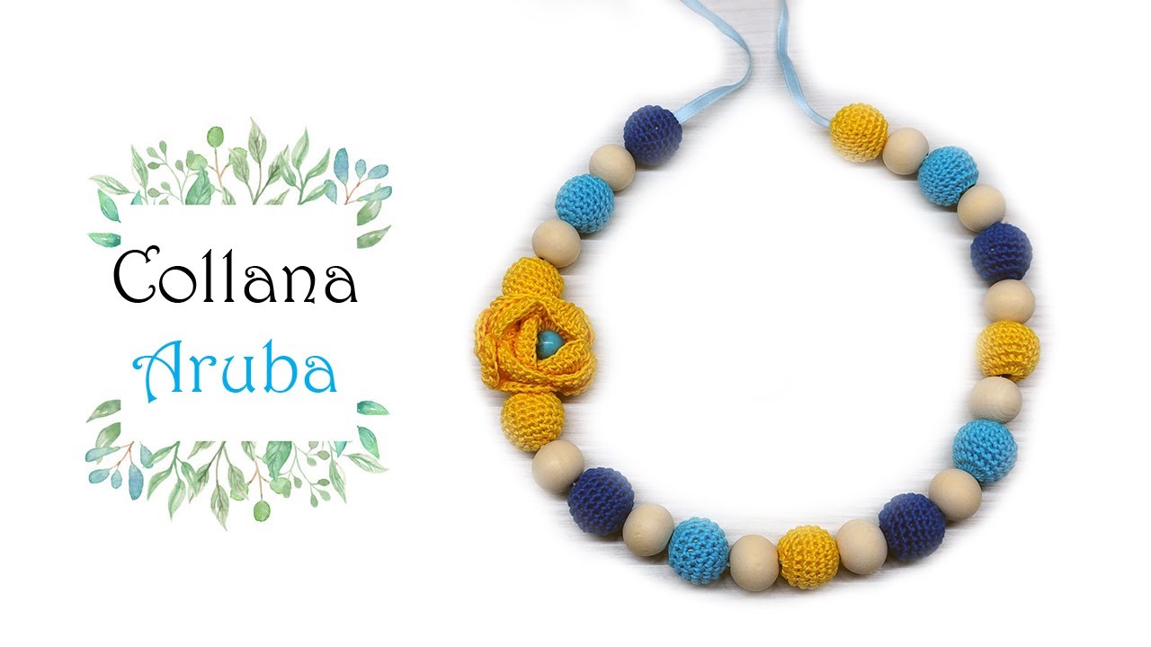 Ti mostro come realizzare una collana meravigliosa con palline in legno