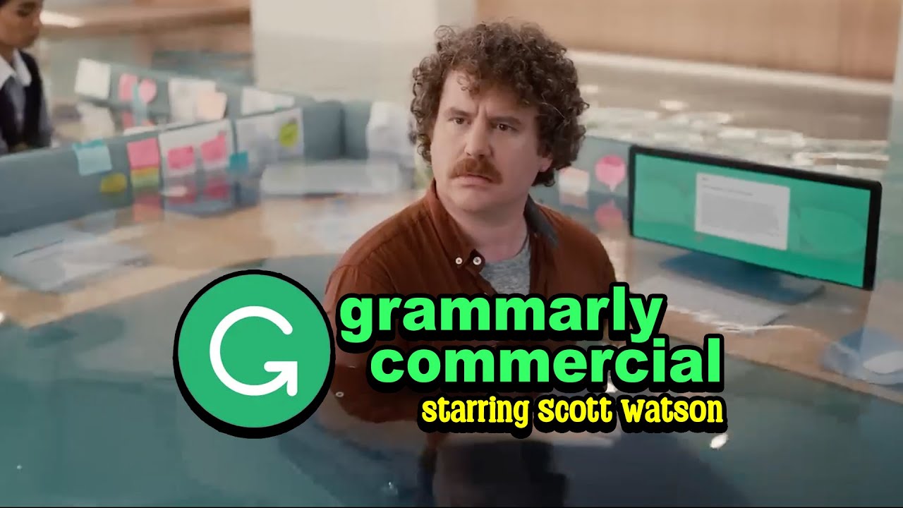 Grammarly Commercial Starring Scott Watson  - Blow Your Workload Out of the Water. #commercial