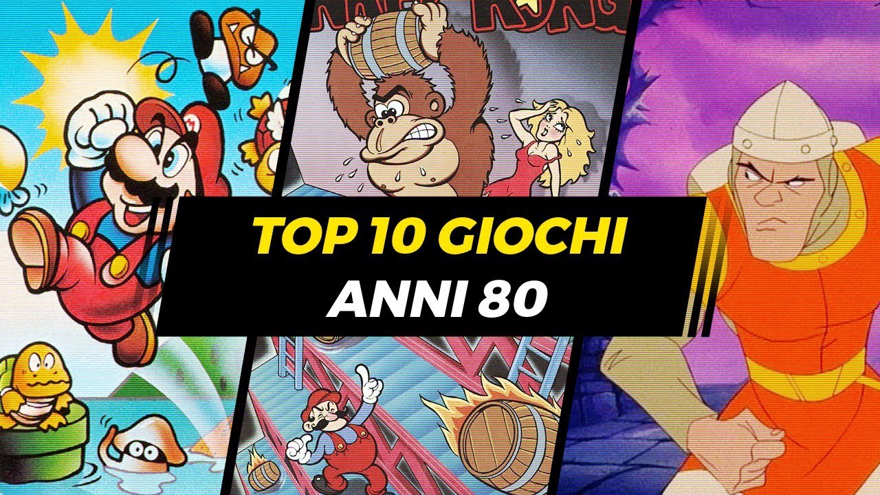 Top 10 videogame anni 80
