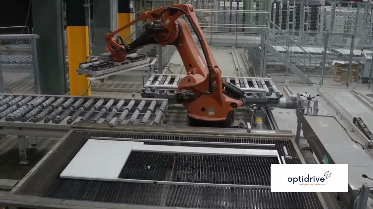 Optidrive Robotic loading and unloading of Breton Combicut