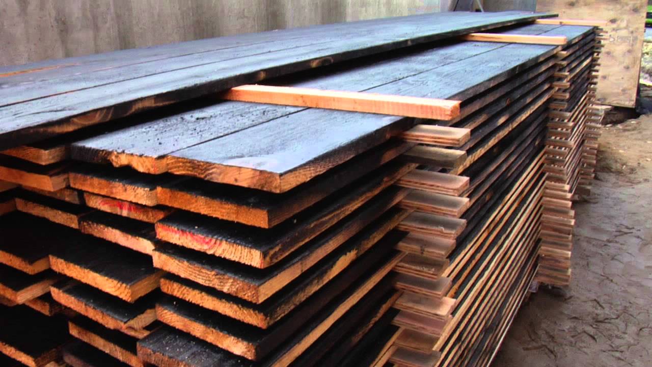 Flexhouse:  Shou Sugi Ban siding